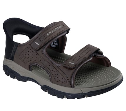 SKECHERS SANDALE BRAUN