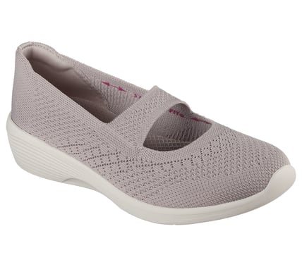 SKECHERS BALLERINA GRAU
