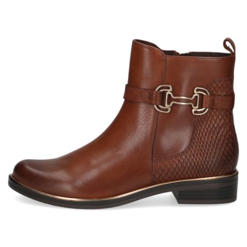 CAPRICE STIEFELETTE COGNAC