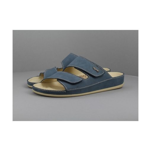 VITAL PANTOFFEL NUBUK BLAU