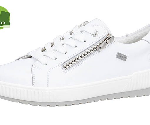 REMONTE SNEAKER WEISS MIT ZIPP