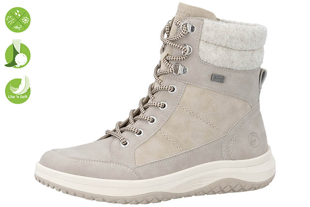 Remonte Winterschuh grau, beige