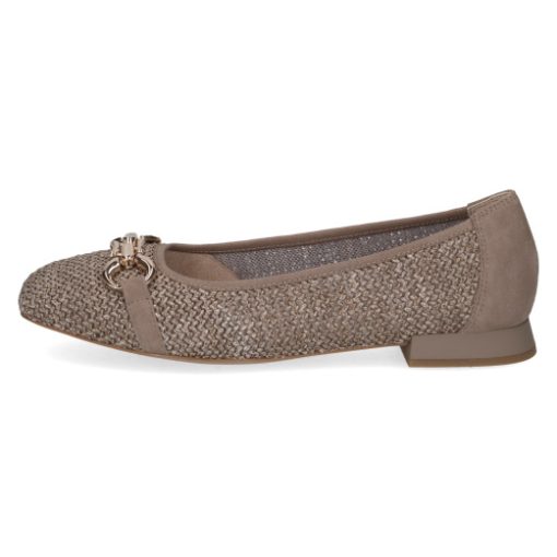 CAPRICE BALLERINA ELEGANT TAUPE