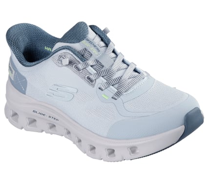 SKECHERS SLIP IN GLIDE STEP- PURE MOTION HELLBLAU