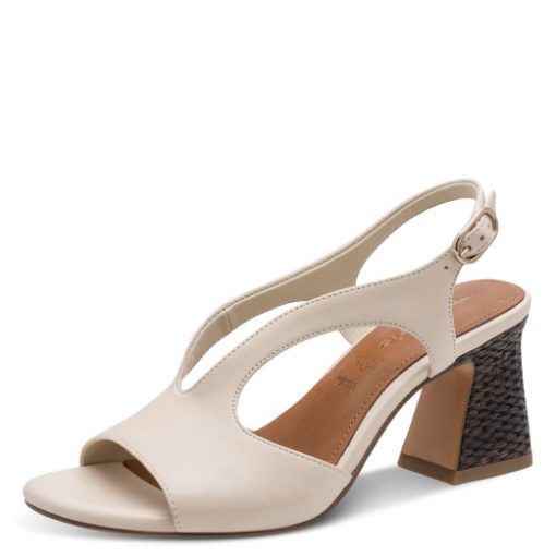 TAMARIS ABSATZSANDALE IVORY