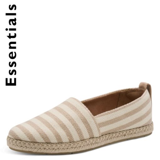 TAMARIS ESPADRILLES TAN COMB