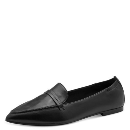 TAMARIS LOAFER SCHWARZ SPITZ