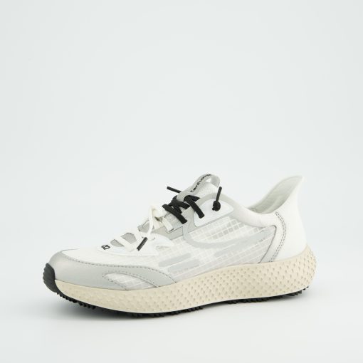 TENHAAG SNEAKER BY KARO KAUER SILVER, WHITE, BLACK