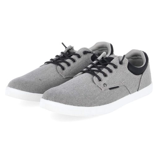 BULLBOXER SLIPPER CANVAS GRAU