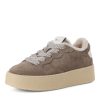 Tamaris Sneaker taupe mit Warmfutter