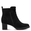 Jana Stiefelette mit Absatz schwarz – Bild 5