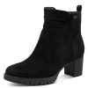 Jana Stiefelette mit Absatz schwarz