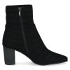 Caprice Stiefelette mit Absatz schwarz croco – Bild 5