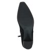 Caprice Stiefelette mit Absatz schwarz croco – Bild 3