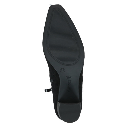 Caprice Stiefelette mit Absatz schwarz croco – Bild 3