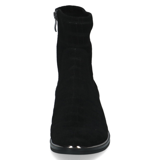 Caprice Stiefelette schwarz croco – Bild 6