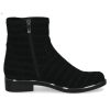 Caprice Stiefelette schwarz croco – Bild 5