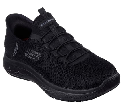Skechers Slip-in work schwarz Damen