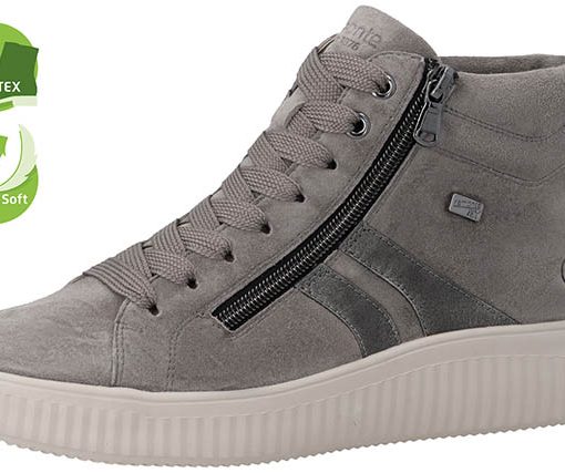 Remonte Sneaker mid mit Tex grau