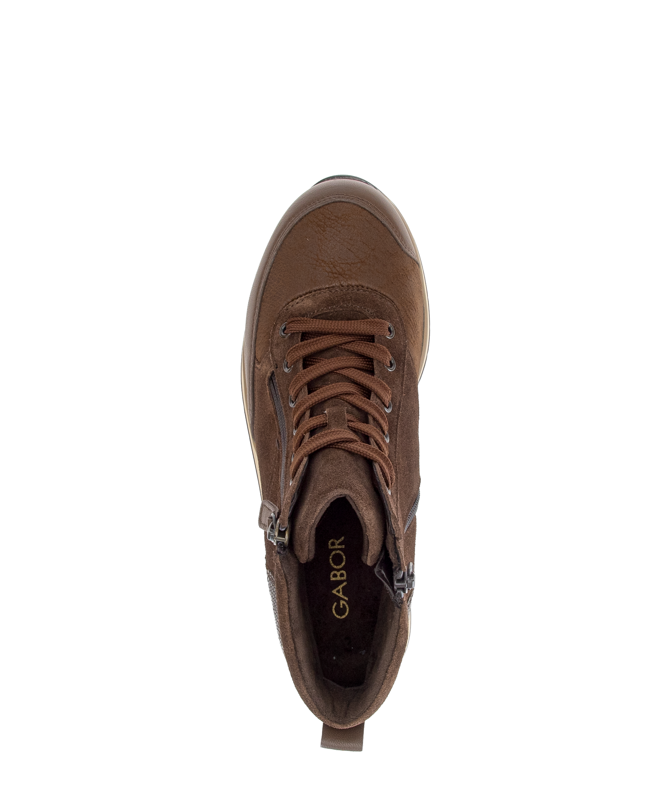 Gabor Sneaker mid braun – Bild 2
