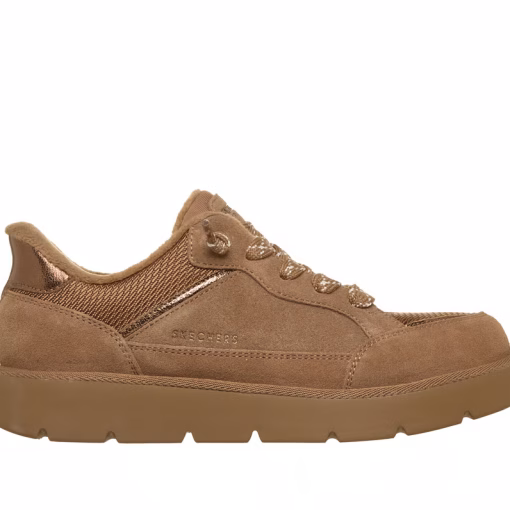 SKECHERS KEEPSAKES COZY BRAUN
