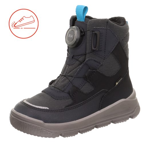Superfit Winterstiefel Mars GTX BOA grau/ schwarz