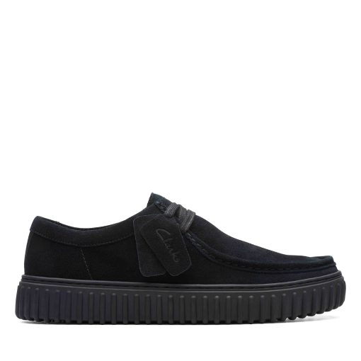 Clarks Lederschuh 'Torhill' schwarz