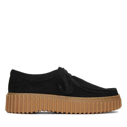 Clarks Lederschuh 'Torhill bee' schwarz Damen