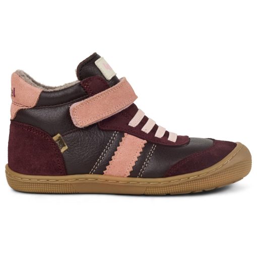 Koel Barfußschuh für Kids "Daniel 2.0" mit Tex weinrot, pink