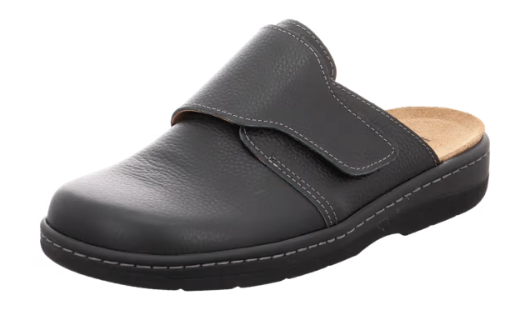 Longo Pantoffel geschlossen schwarz