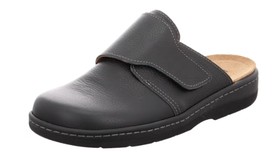 Longo Pantoffel geschlossen schwarz