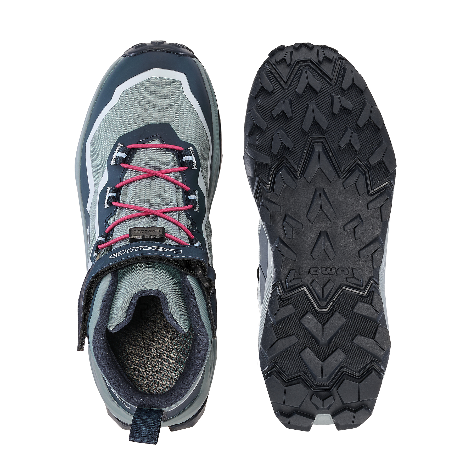 LOWA KIDS TRAILUX Mid GTX NAVY/ RAUCHBLAU – Bild 6