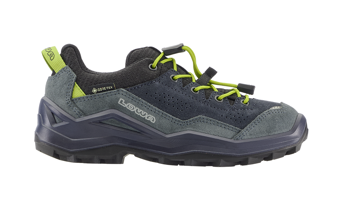 Lowa Kids Wandax GTX Lo blau/ grün – Bild 3