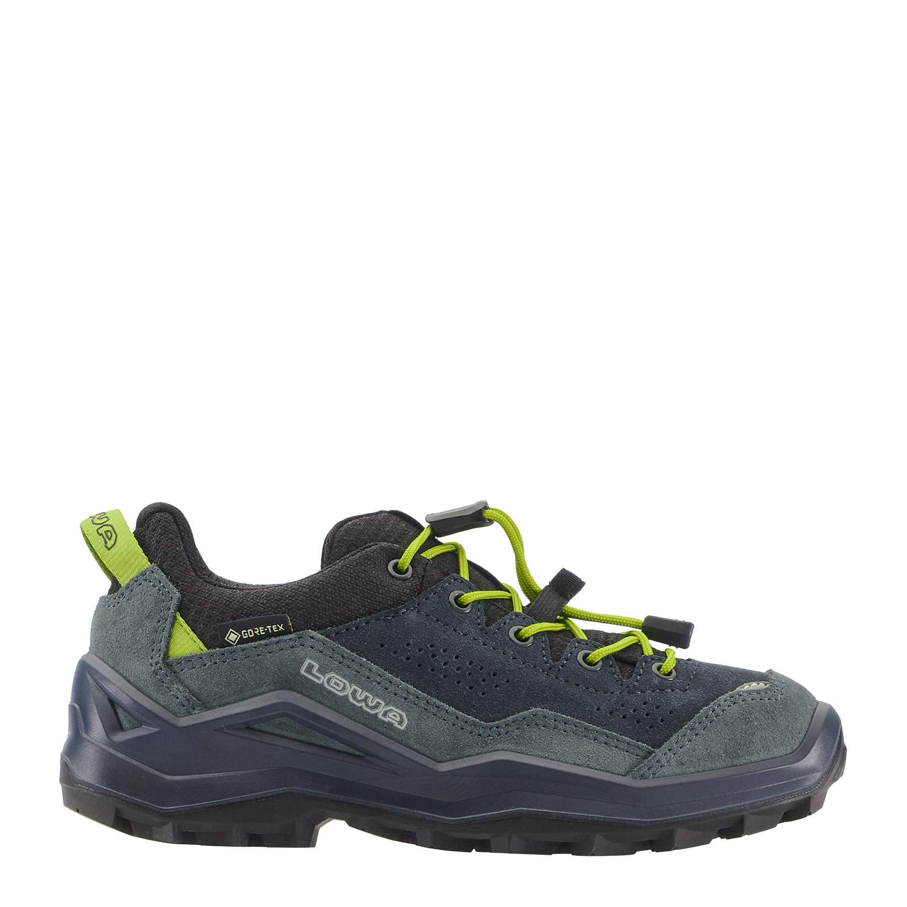 Lowa Kids Wandax GTX Lo blau/ grün