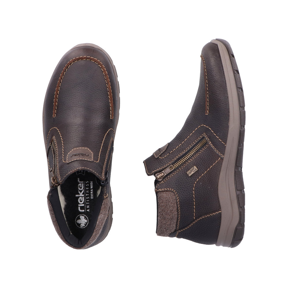 Rieker Winterschuh dunkelbraun mit Tex – Bild 11