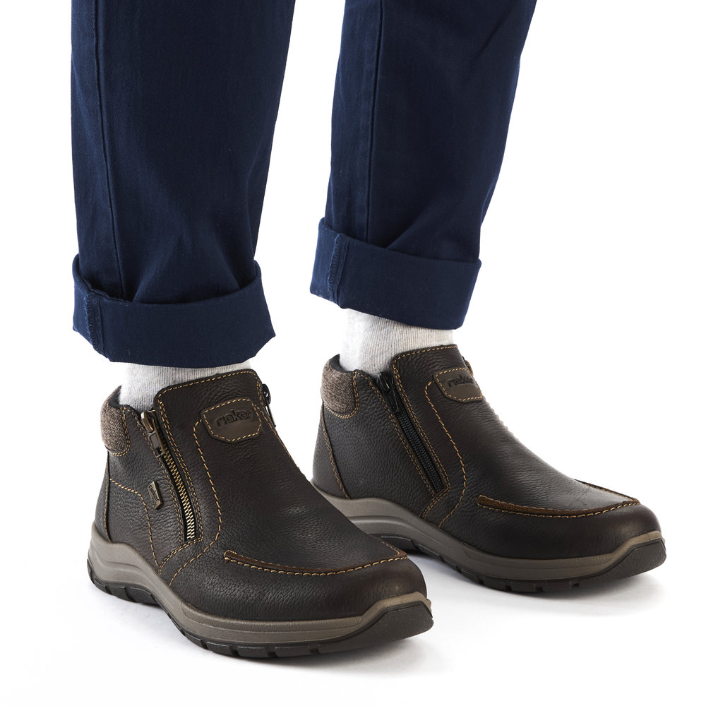 Rieker Winterschuh dunkelbraun mit Tex – Bild 12