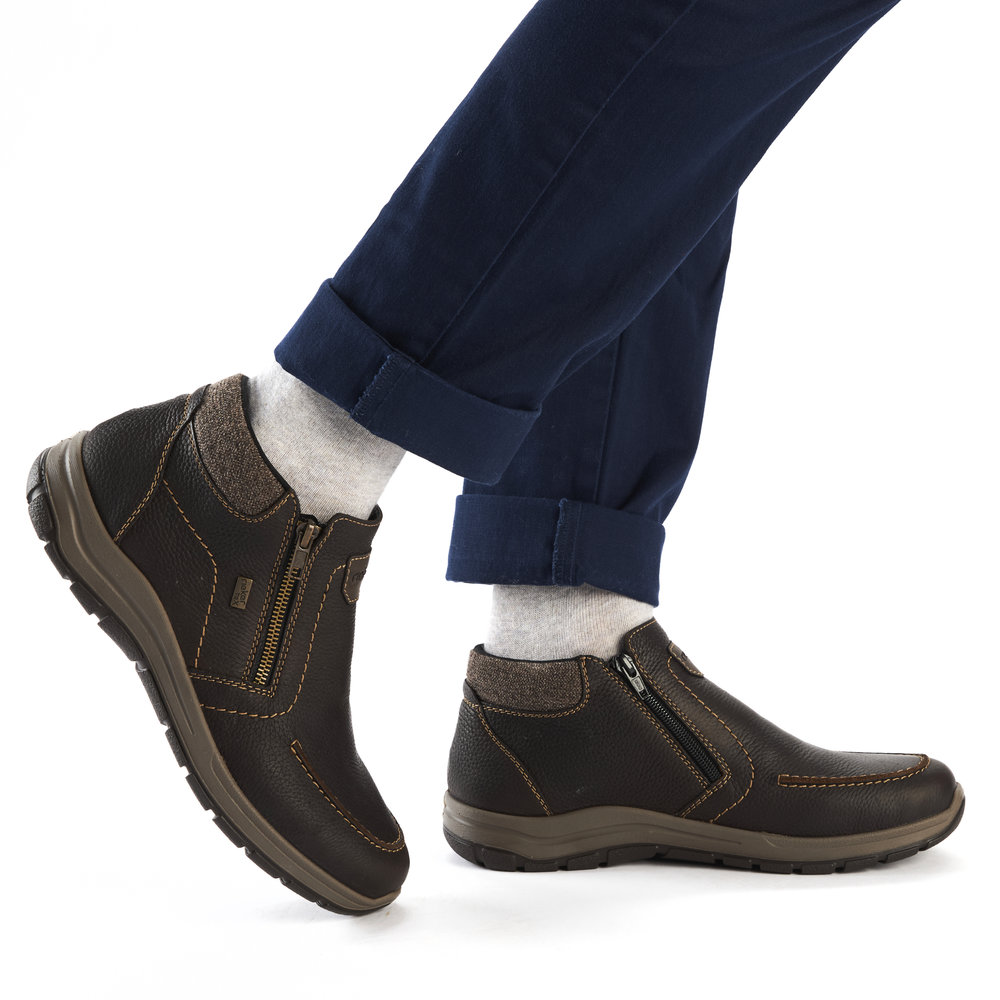 Rieker Winterschuh dunkelbraun mit Tex – Bild 13