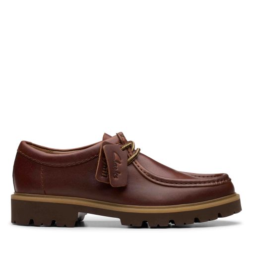 Clarks Lederschuh braun