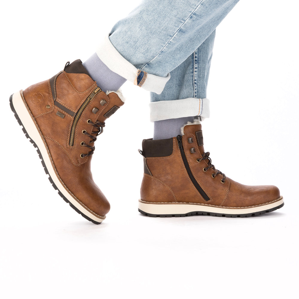 Rieker Winterschuh braun Herren – Bild 11