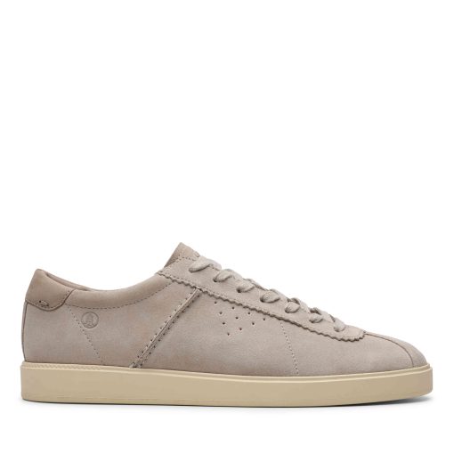 Clarks Lederschuh 'Lockford Lace' grau