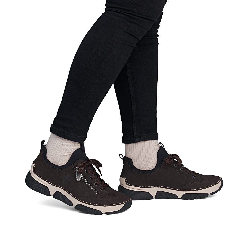 Rieker Sneaker dunkelbraun – Bild 7