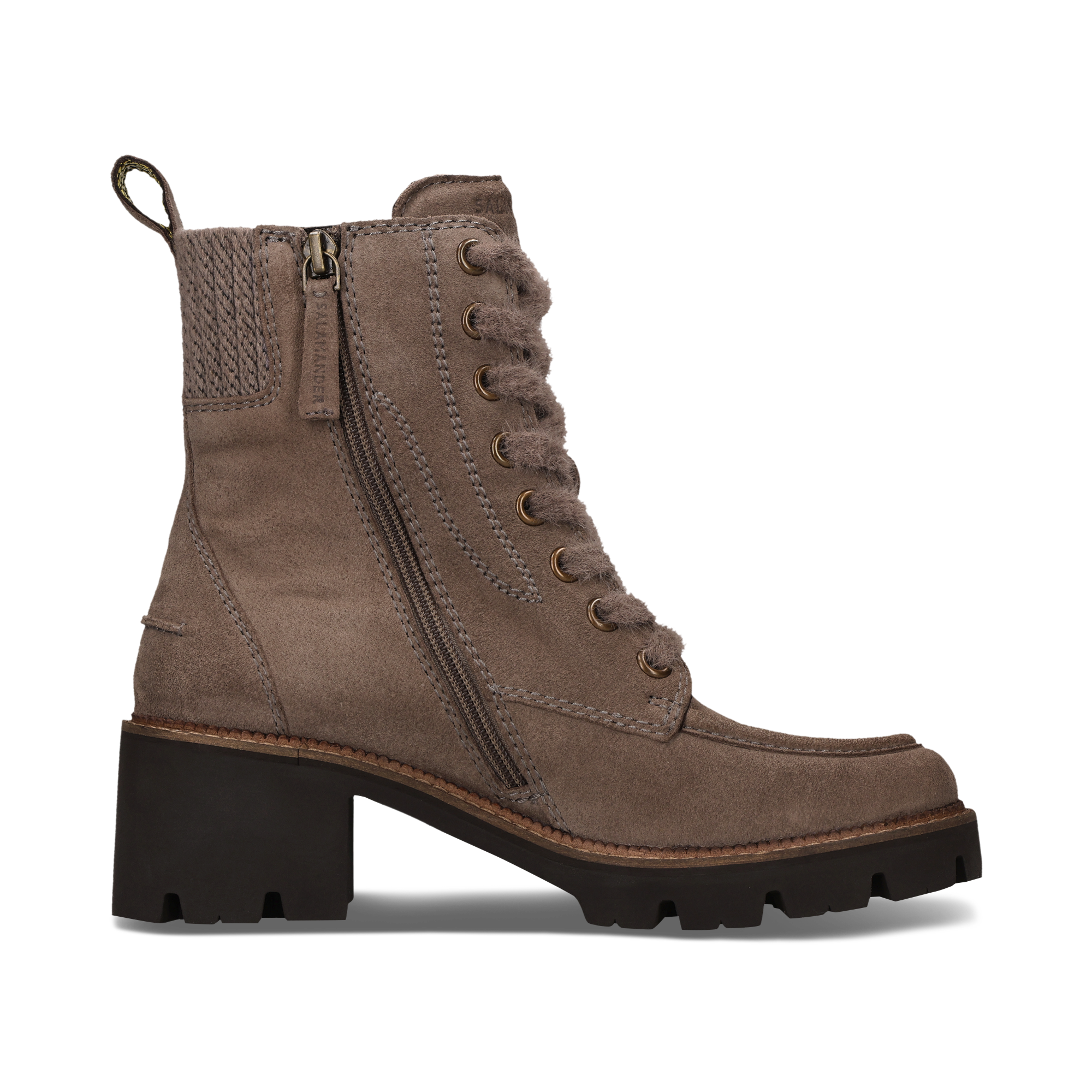 Salamander Stiefelette taupe mit Absatz – Bild 4