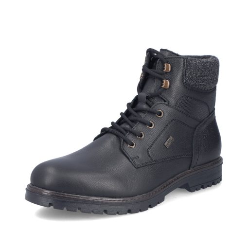 Rieker Winterschuh schwarz Herren