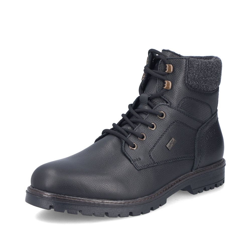 Rieker Winterschuh schwarz Herren
