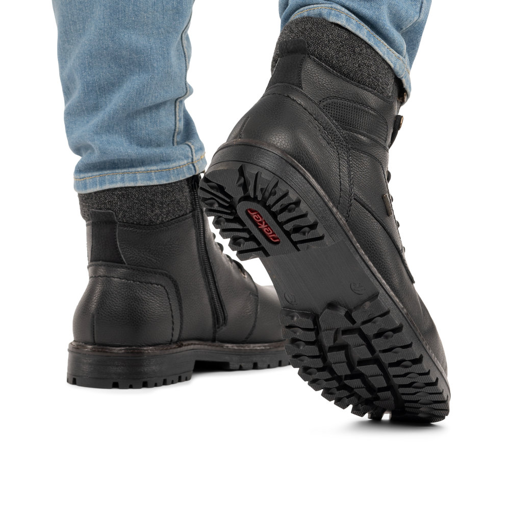 Rieker Winterschuh schwarz Herren – Bild 13
