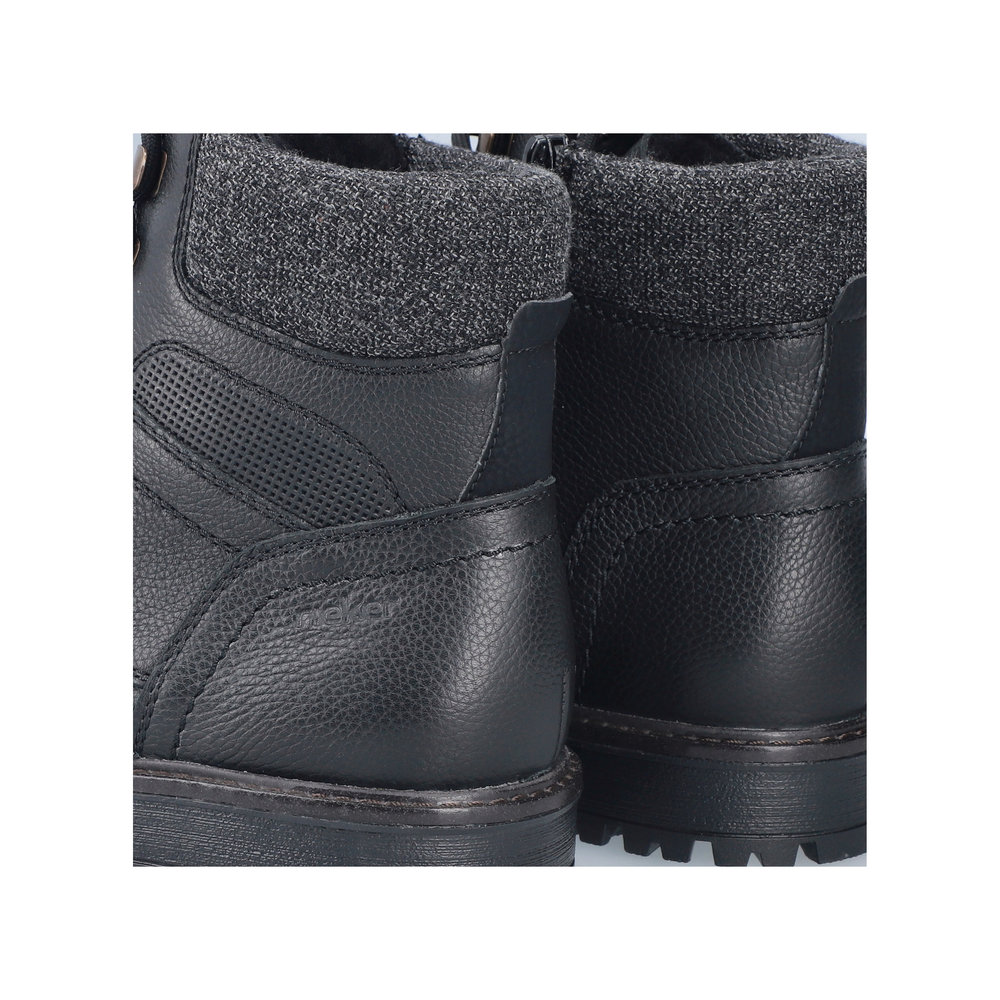 Rieker Winterschuh schwarz Herren – Bild 14
