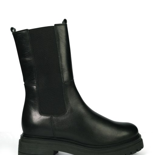 Palpa Lederboot schwarz