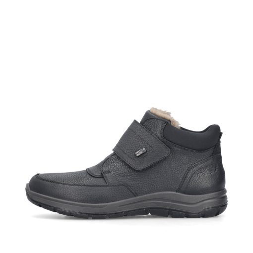 Rieker Winterschuh Klettverschluss schwarz