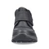 Rieker Winterschuh Klettverschluss schwarz – Bild 7