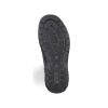 Rieker Winterschuh Klettverschluss schwarz – Bild 8